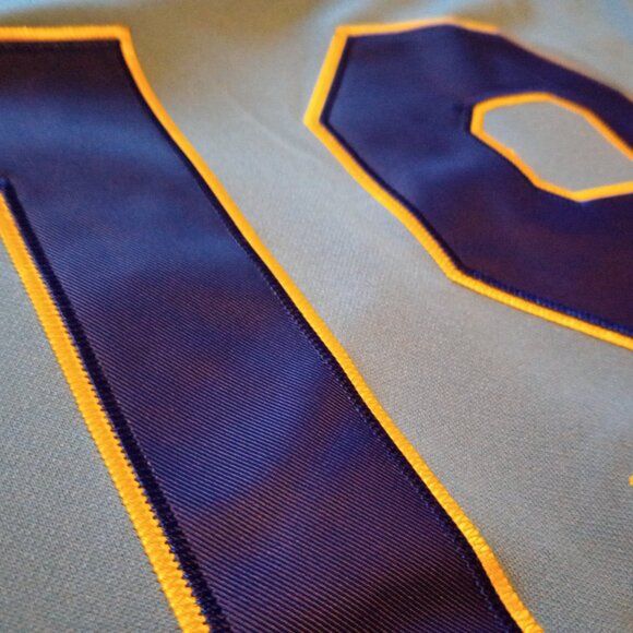 Brand New Milwaukee Brewers Jersey Robin Yount #19 Blue Men's X-Large XL - Picture 8 of 10